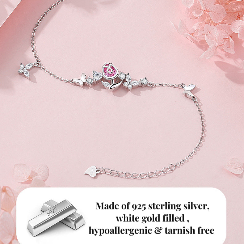 TULIP BRACELET（925 STERLING SILVER）