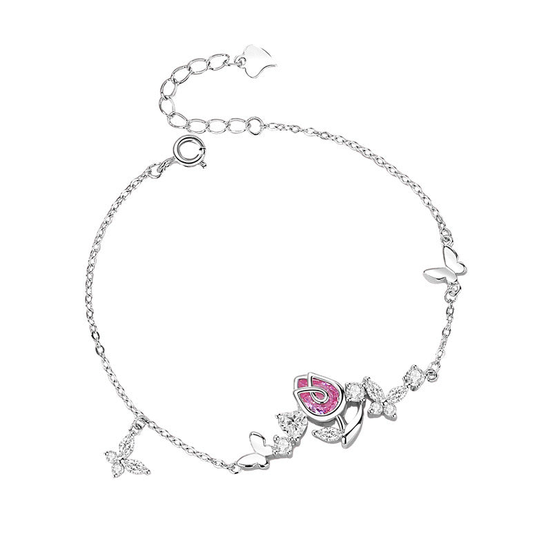 TULIP BRACELET（925 STERLING SILVER）