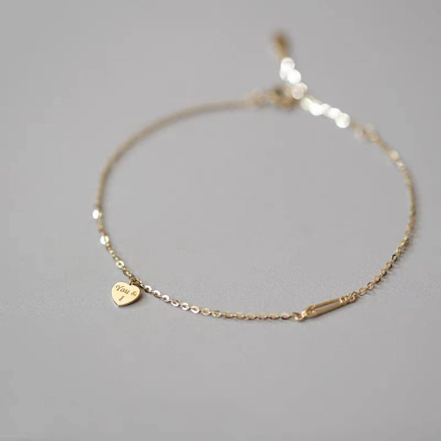 YOU AND I BRACELET(S925 SILVER)