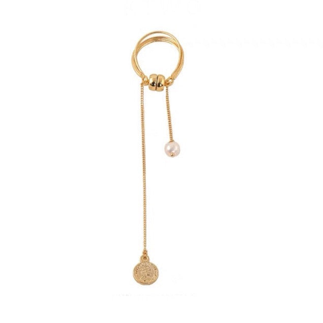 MAGNETIC GOLD EAR CUFF