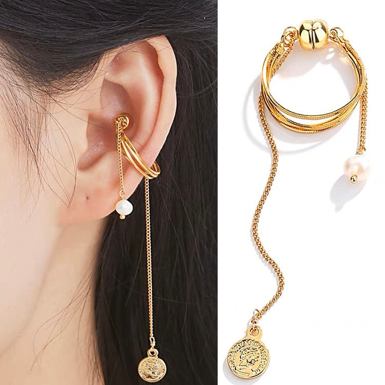 MAGNETIC GOLD EAR CUFF