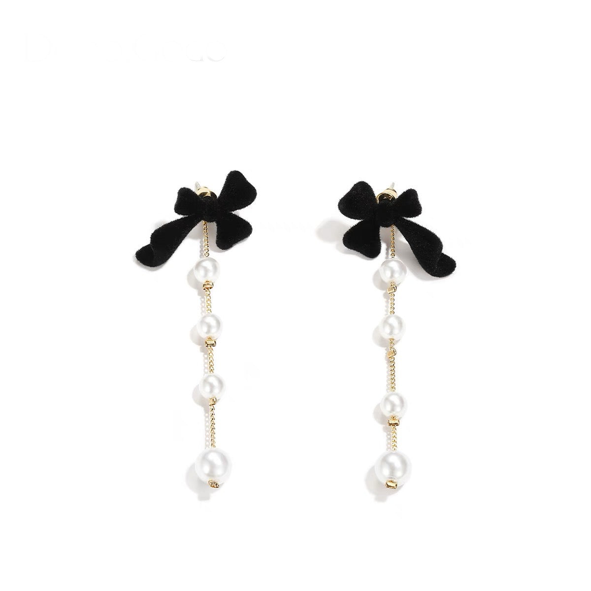 BLACK VELVET EARRING