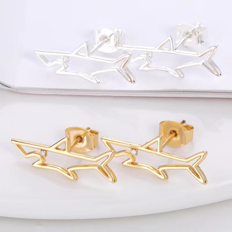 BABY SHARK STUDS - STAY FANCY