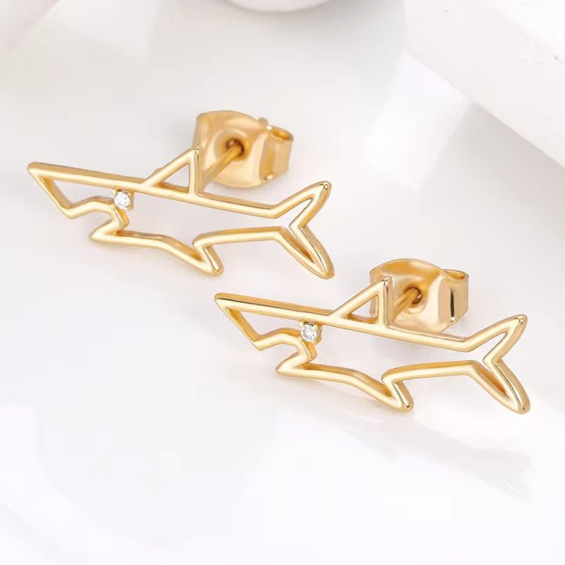 BABY SHARK STUDS - STAY FANCY