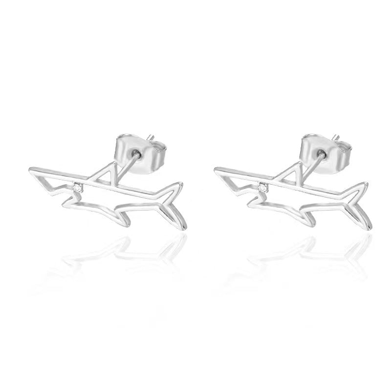 BABY SHARK STUDS - STAY FANCY