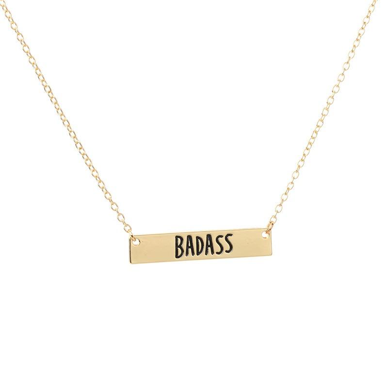 BADASS NECKLACE - STAY FANCY