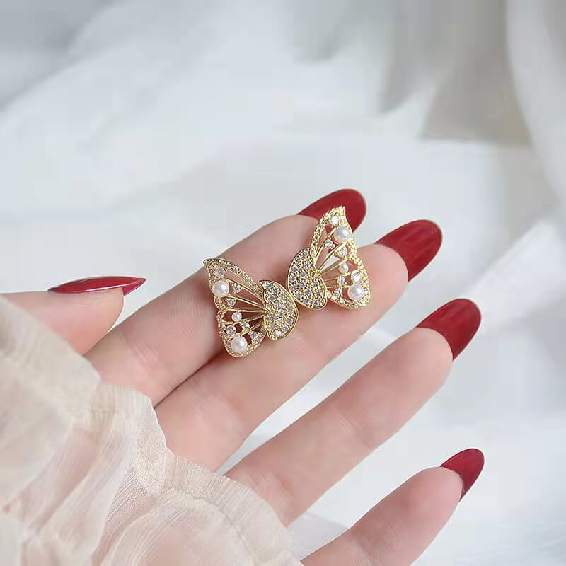 BUTTERFLY EARRINGS - STAY FANCY