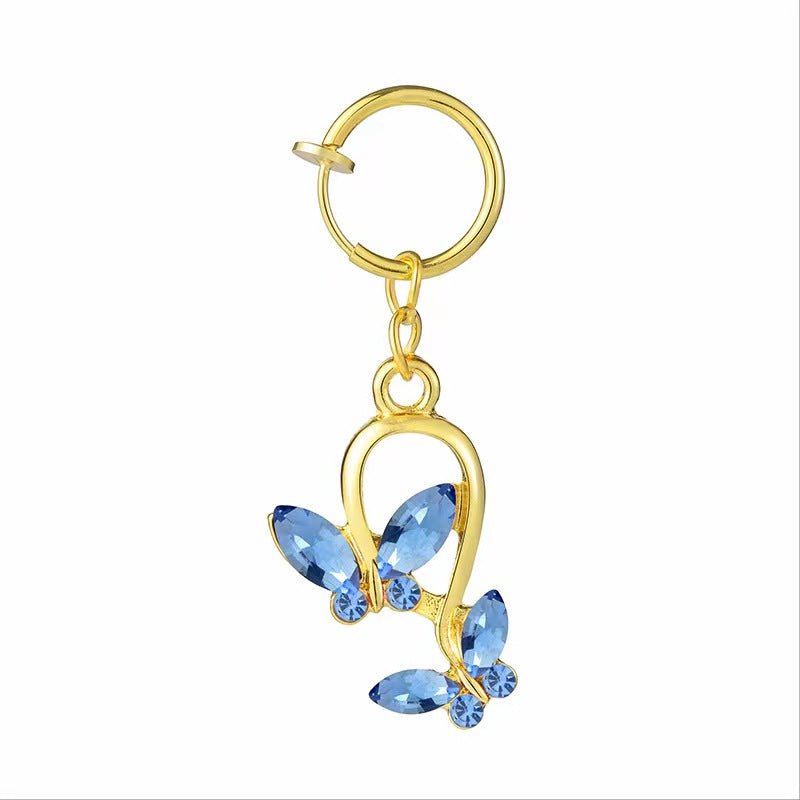 BUTTERFLY FAIRY FAUX BELLY RING - STAY FANCY