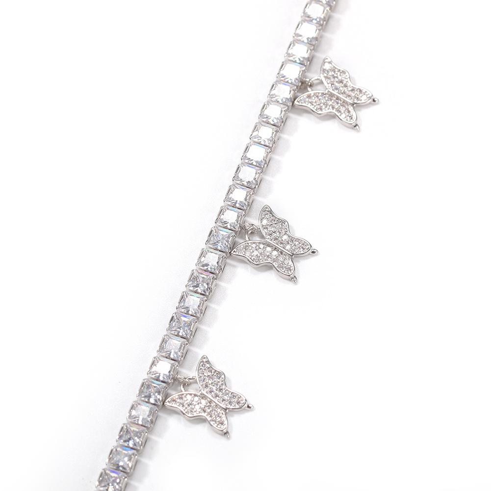 BUTTERFLY TENNIS ANKLET - STAY FANCY