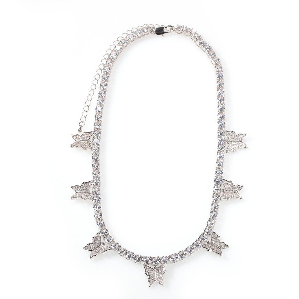 BUTTERFLY TENNIS NECKLACE - STAY FANCY