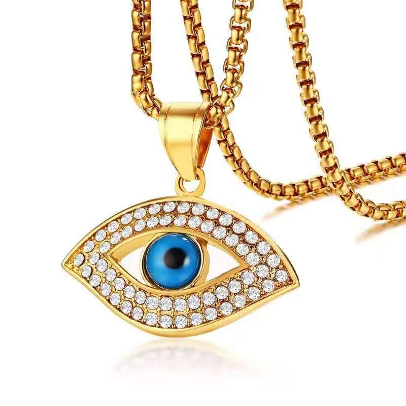 CLASSIC EVIL EYE NECKLACE - STAY FANCY