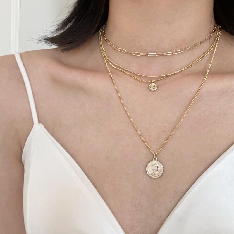 COIN NECKLACE SET - STAY FANCY