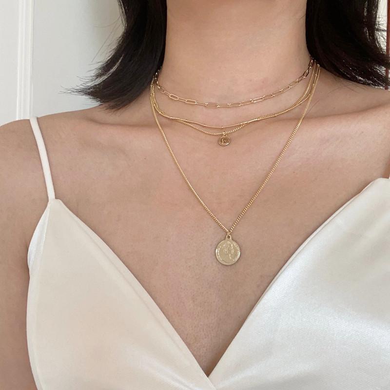 COIN NECKLACE SET - STAY FANCY