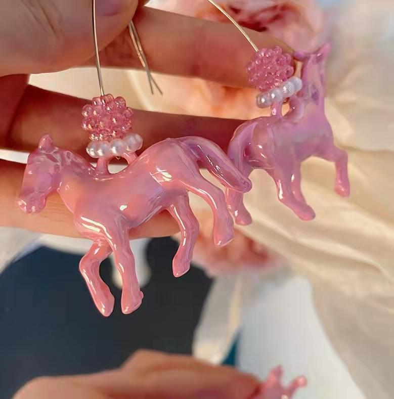CUTE PONY EARRINGS - STAY FANCY