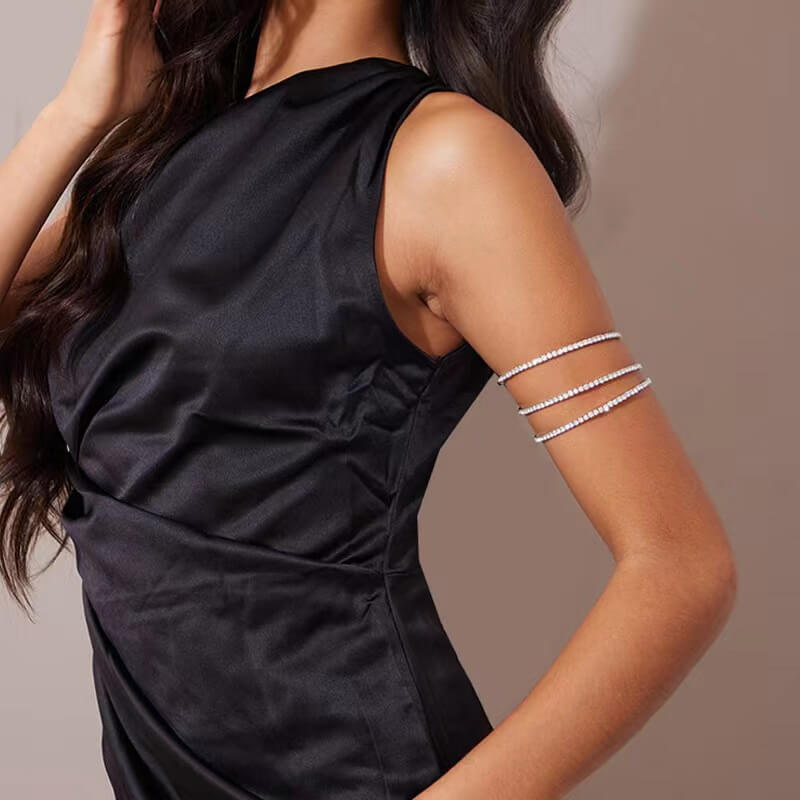 DIAMOND ARM CUFF - STAY FANCY