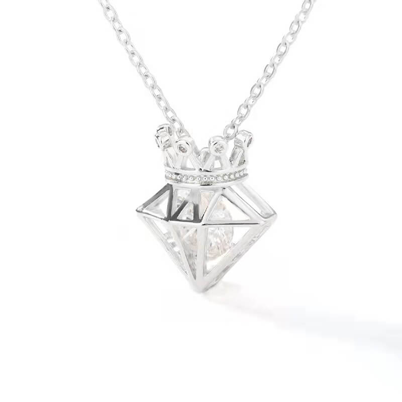 DIAMOND CROWN NECKLACE - STAY FANCY