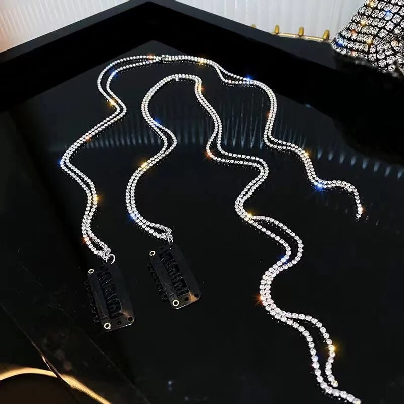 DIAMOND HAIR CHAIN CLIP - STAY FANCY