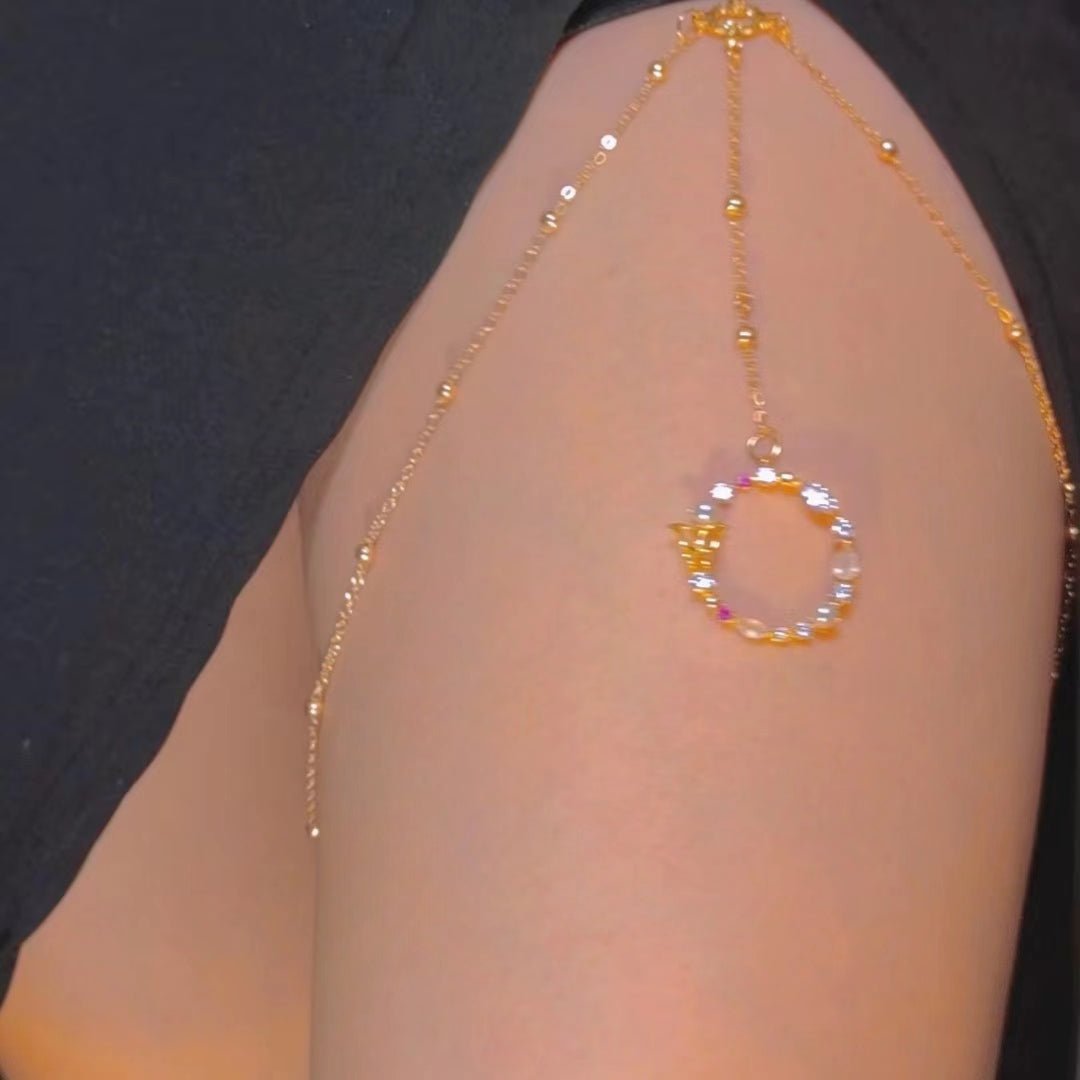 Thigh jewelry for thick thighs on sale