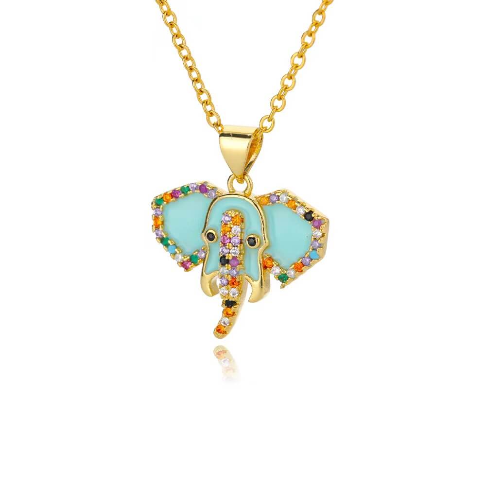 ELEPHANT NECKLACE - STAY FANCY