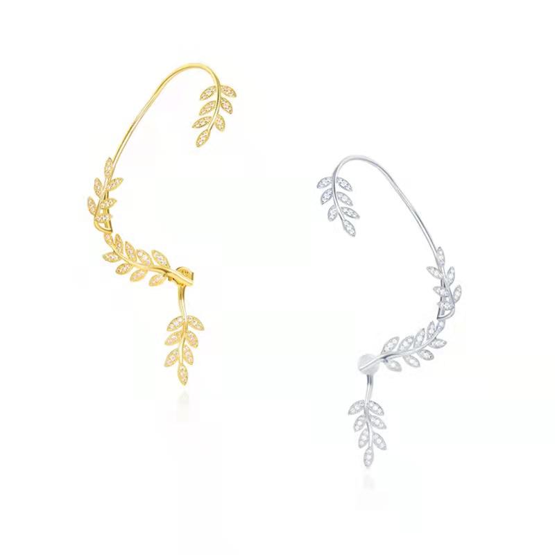 FANCY LEAF EAR CUFF - STAY FANCY