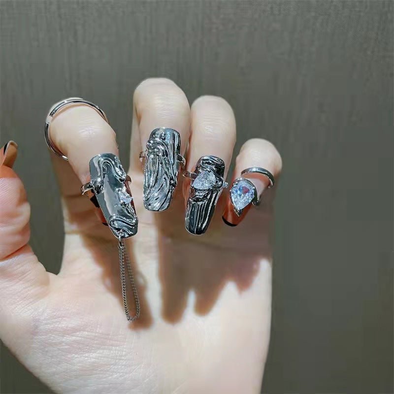 FINGERNAIL RING SET - STAY FANCY