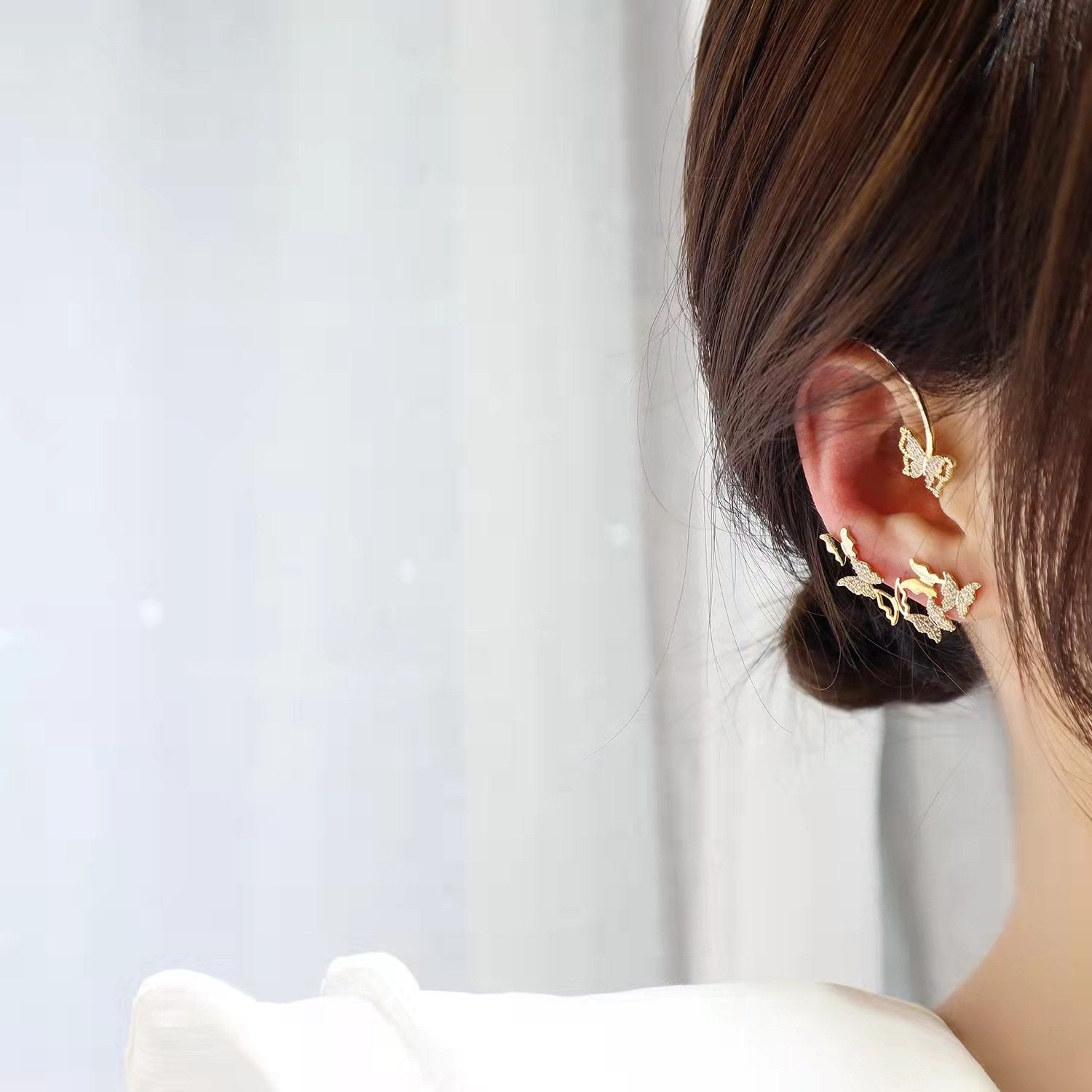 FLYING BUTTERFLY EAR CUFF - STAY FANCY