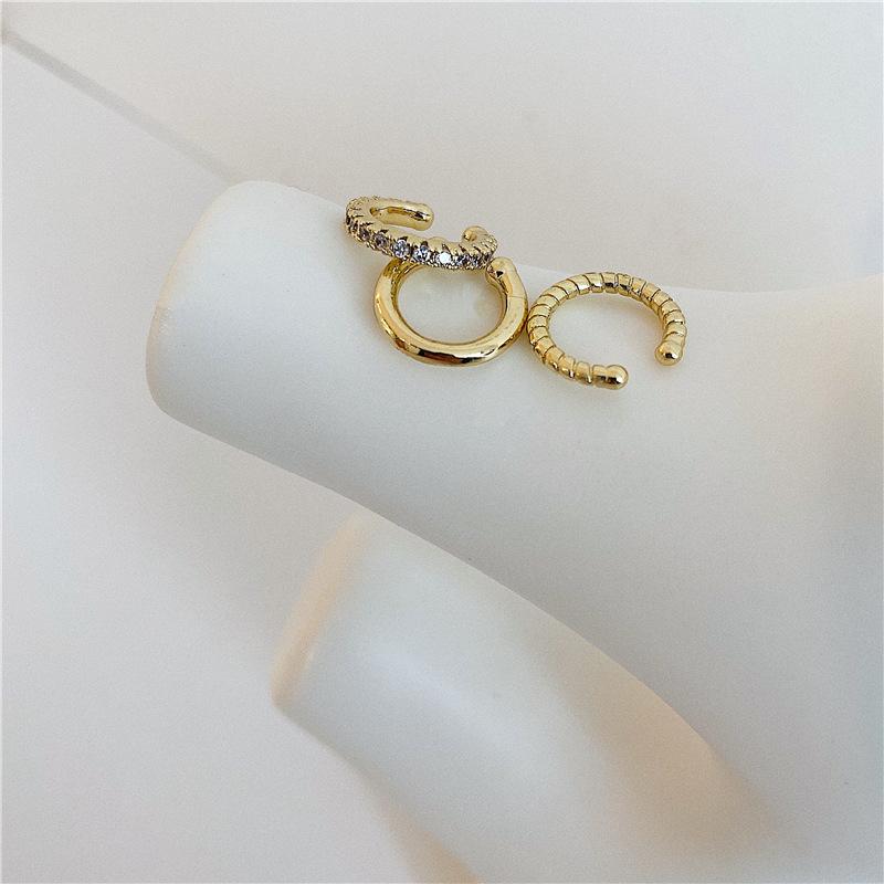 GOLD EAR CUFF SET - STAY FANCY