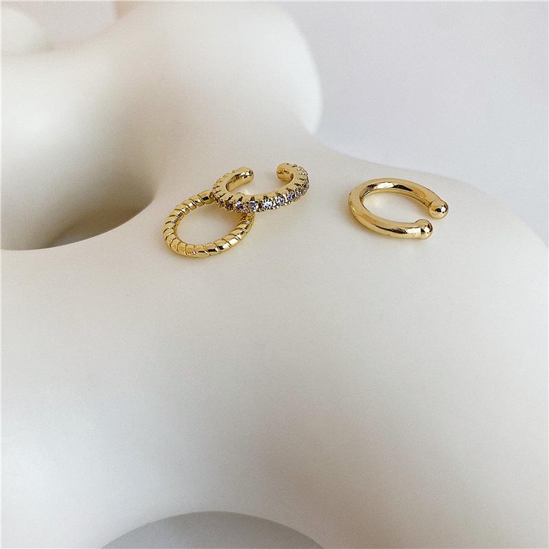 GOLD EAR CUFF SET - STAY FANCY