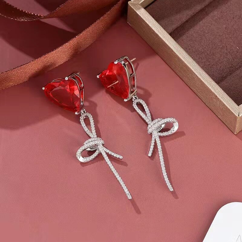 HEART BALLOON EARRINGS - STAY FANCY