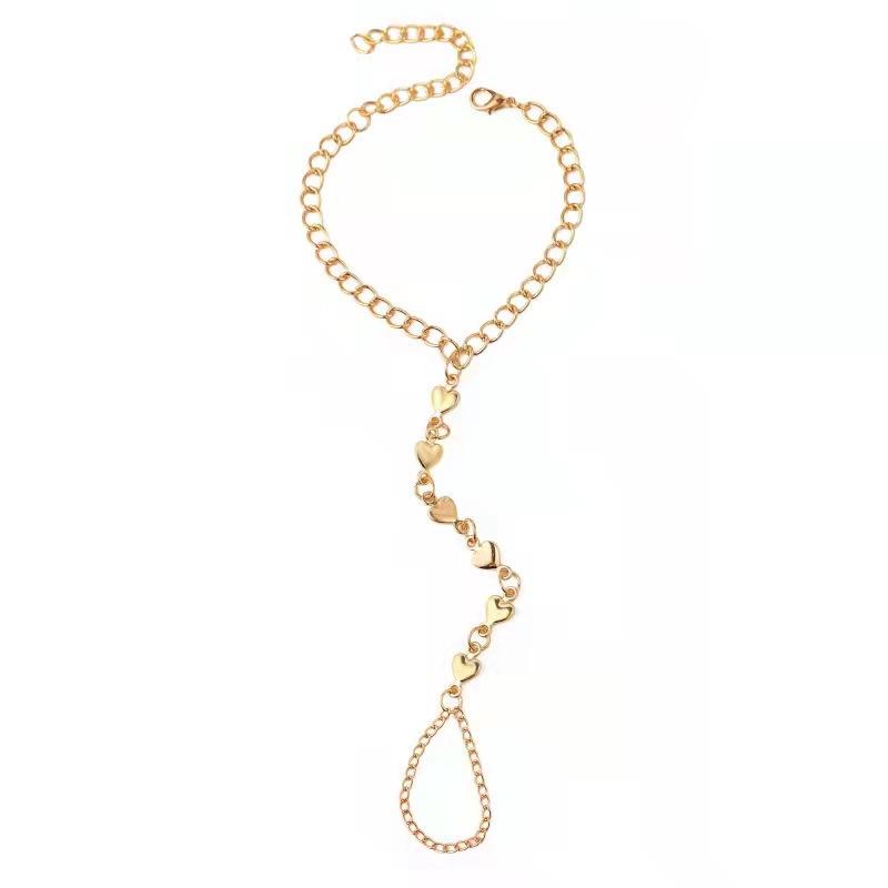 HEART FINGER CHAIN BRACELET - STAY FANCY