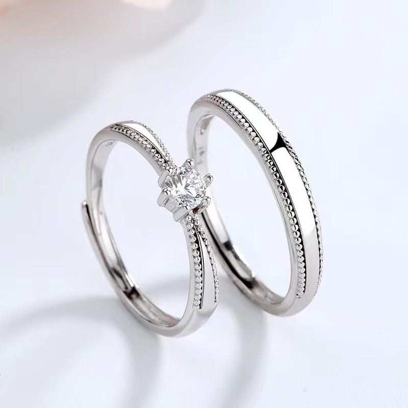 I PROMISE RING SET（925 STERLING SILVER） - STAY FANCY