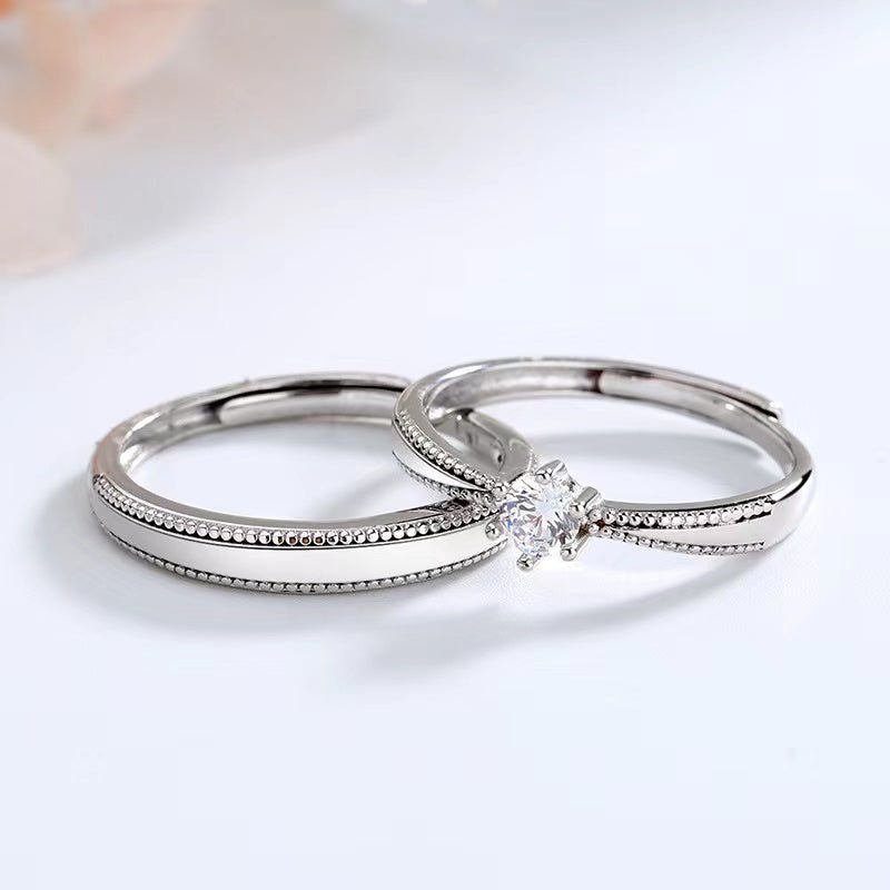 I PROMISE RING SET（925 STERLING SILVER） - STAY FANCY
