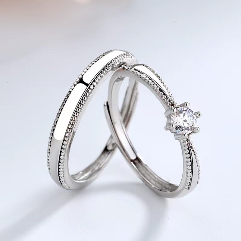 I PROMISE RING SET（925 STERLING SILVER） - STAY FANCY