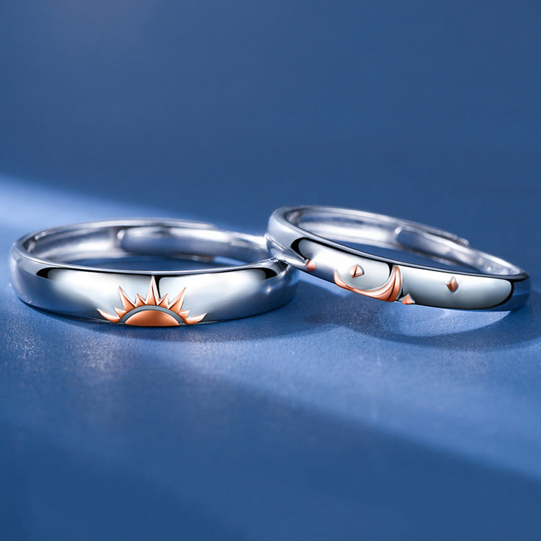 SUN AND MOON（925 STERLING SILVER）