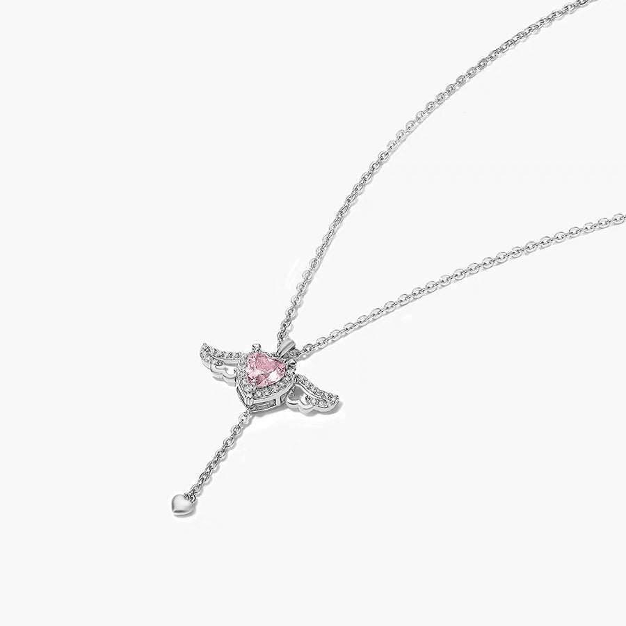 FLYING ANGEL NECKLACE(925 sterling silver)