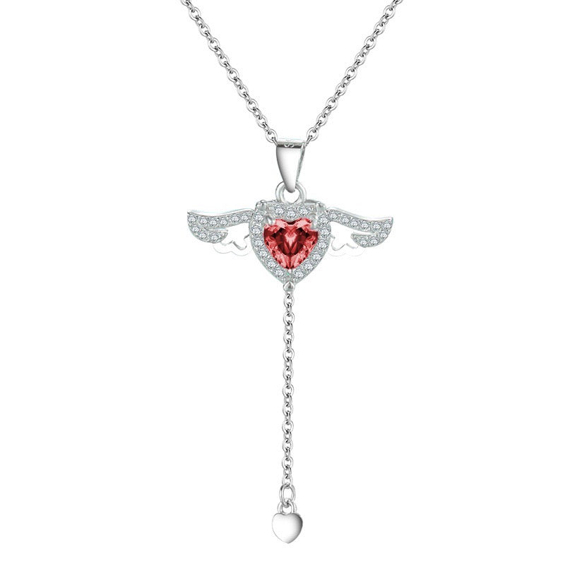 FLYING ANGEL NECKLACE(925 sterling silver) – STAY FANCY