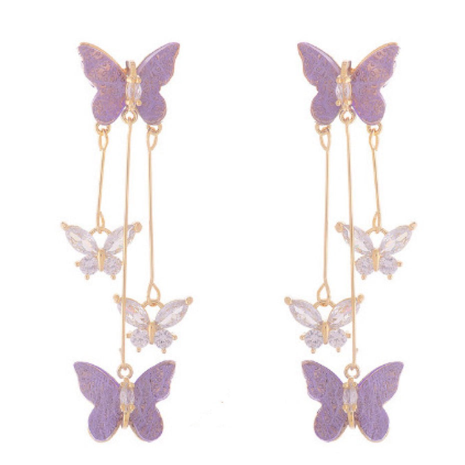 BUTTERFLY FAIRY EARRINGS