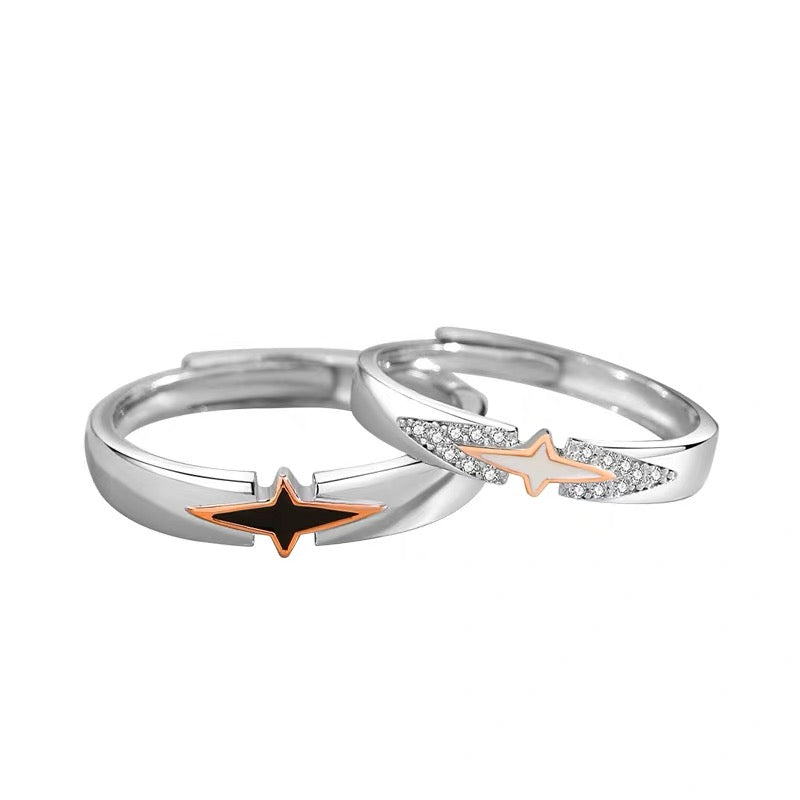 STAR BOY AND STAR GIRL （925 STERLING SILVER）