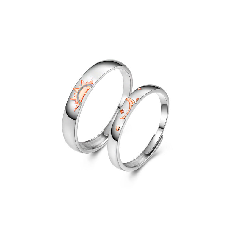 SUN AND MOON（925 STERLING SILVER）