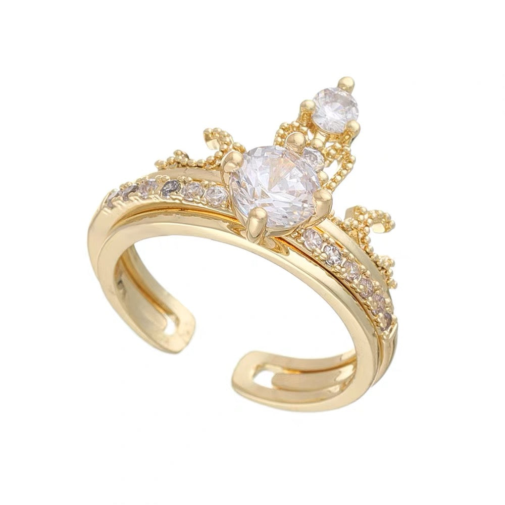 CROWN RING SET