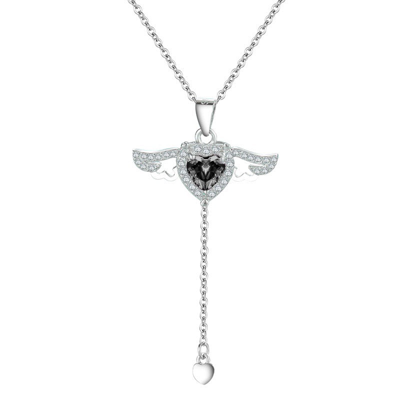 FLYING ANGEL NECKLACE(925 sterling silver)