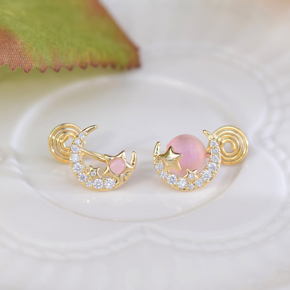 PINK MOON EARRINGS