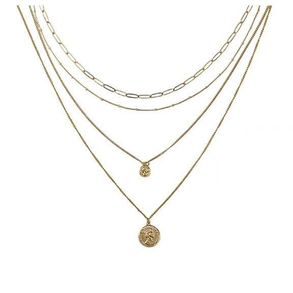 COIN NECKLACE SET
