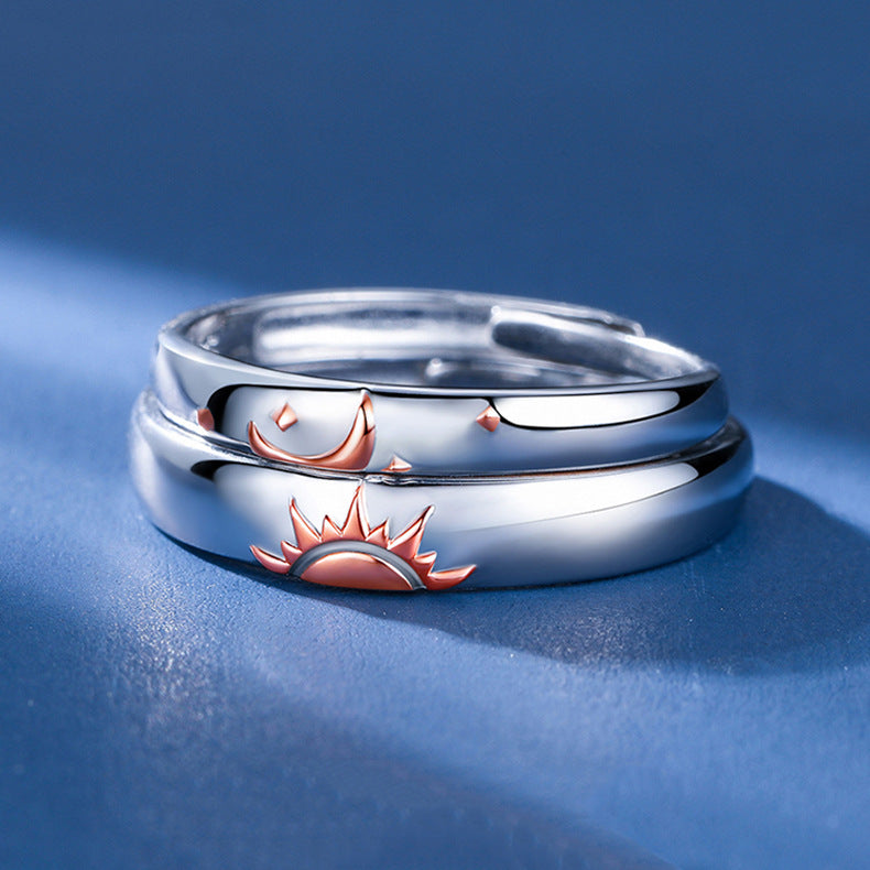 SUN AND MOON（925 STERLING SILVER）