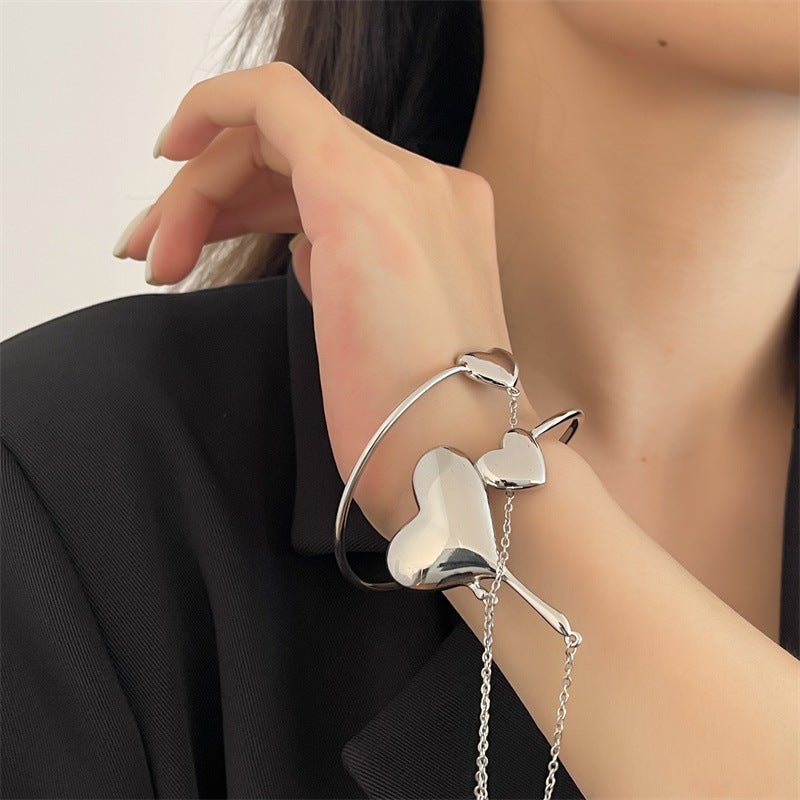 LAYERED HEART ARM CUFF - STAY FANCY