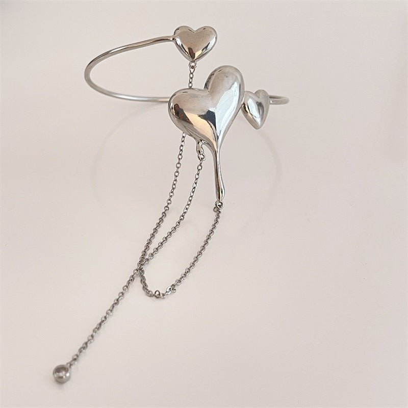 LAYERED HEART ARM CUFF - STAY FANCY