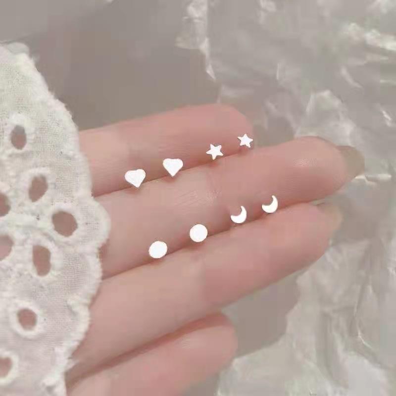 MINI STUDS SET (S999 SILVER) - STAY FANCY