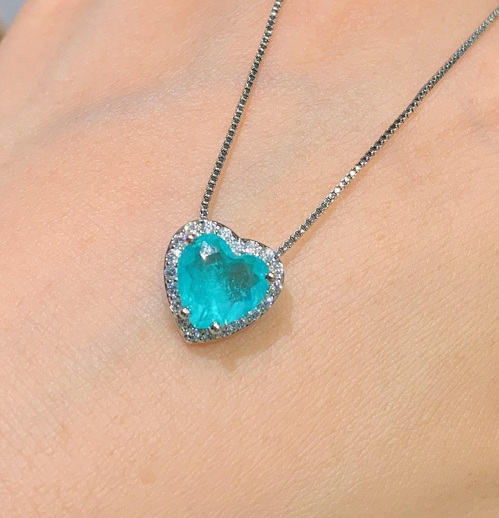 PARAIBA-BLUE HEART SET - STAY FANCY