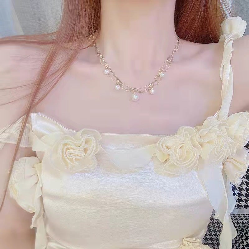 PEARL FAIRY NECKLACE - STAY FANCY