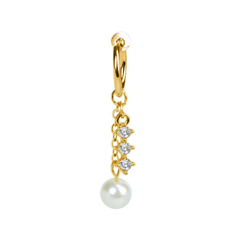 PEARL PRINCESS FAUX BELLY RING - STAY FANCY